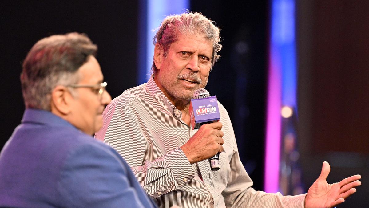 PlayCom 2025: Kids should aim to play for India, not in IPL, says Kapil Dev